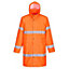 Portwest Mens H442 Hi-Vis Raincoat