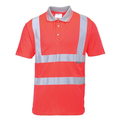 Portwest Mens Hi-Vis Polo Shirt