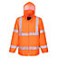 Portwest Mens Hi-Vis Safety Raincoat