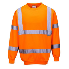 Portwest Mens Hi-Vis Safety Sweatshirt