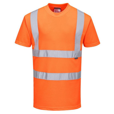 Portwest Mens Hi-Vis Safety T-Shirt