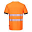 Portwest Mens Hi-Vis Safety T-Shirt