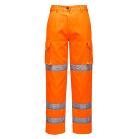 Portwest Mens Hi-Vis Safety Work Trousers
