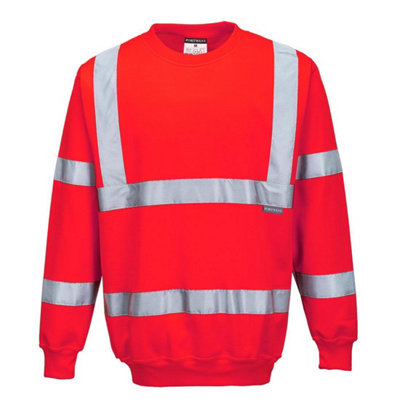 Portwest Mens Hi-Vis Sweatshirt