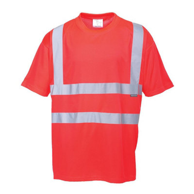 Portwest Mens Hi-Vis T-Shirt Quality Product