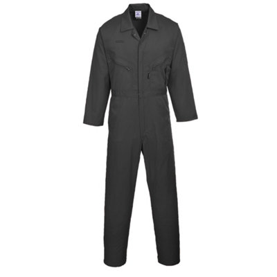 Portwest Mens Liverpool-zip Workwear Coverall