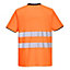 Portwest Mens PW2 Cotton High-Vis Safety T-Shirt