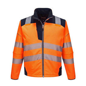 Portwest Mens PW3 Hi-Vis Safety Soft Shell Jacket