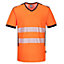 Portwest Mens PW3 High-Vis Safety T-Shirt