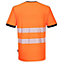 Portwest Mens PW3 High-Vis Safety T-Shirt