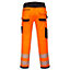 Portwest Mens PW3 High-Vis Work Trousers