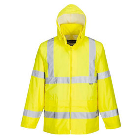 Portwest Mens Rain Hi-Vis Jacket
