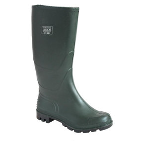 Portwest Mens Safety Wellington Boots Green (10 UK)