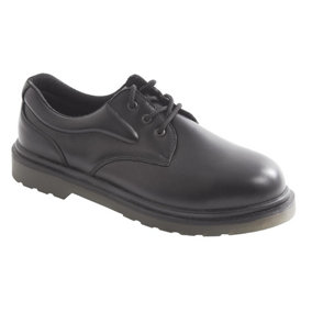 Portwest Mens Steelite Leather Air Cushioned Safety Shoes Black (11 UK)