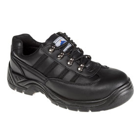 Portwest Mens Steelite Leather Safety Trainers Black (10 UK)