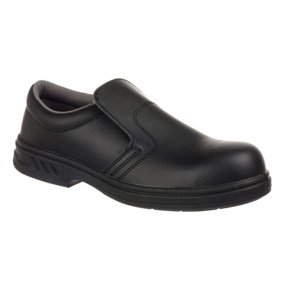 Portwest Mens Steelite Slip-on Safety Shoes Black (4 UK)