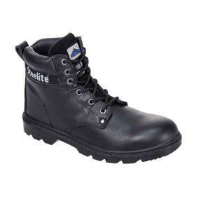 Portwest Mens Steelite Thor S3 Leather Safety Boots Black (11 UK)