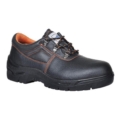 Portwest Mens Steelite Ultra Leather Safety Shoes Black (5 UK)