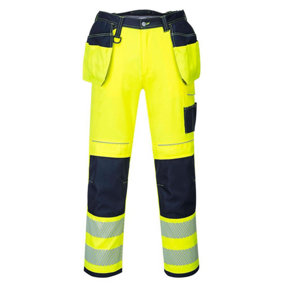 Portwest Mens T501 Hi-Vis Work Trousers