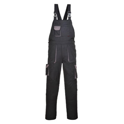 Portwest C881 Men's Adjustable Cotton Bib And Brace Overalls