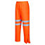 Portwest Mens Waterproof Safety Traffic Trousers