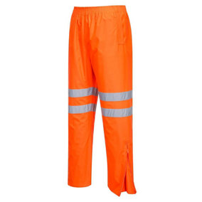Portwest Mens Waterproof Safety Traffic Trousers