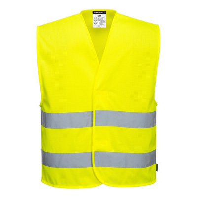 Portwest MeshAir Hi-Vis Two Band Vest