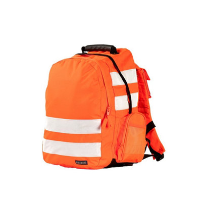 Rucksack reflective outlet