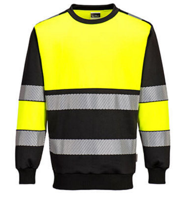 Portwest PW3 Hi-Vis Class 1 Sweatshirt