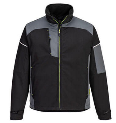 Portwest DX4 softshell jack L zwart kopen