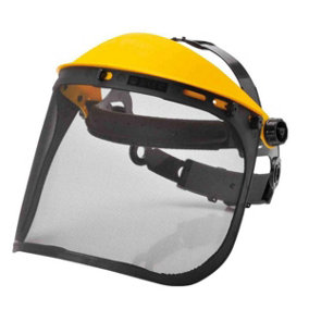 Portwest PW93 Face Guard Mesh Visor Face Shield Brushcutter Strimmer Protection