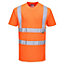 Portwest RT23 Hi-Vis T-Shirt S/S - Orange - L