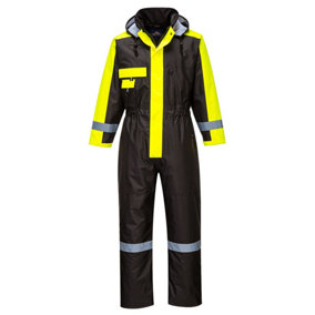 Portwest S585 Winter Coverall - Black - Large