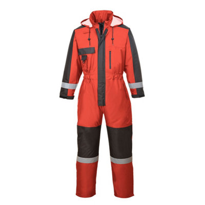 Portwest S585 Winteroverall, Grijs, Normaal, Grootte L