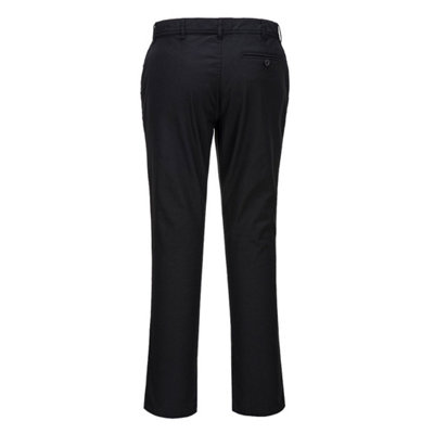 Portwest Stretch Slim Fit Chinos Pants Trousers