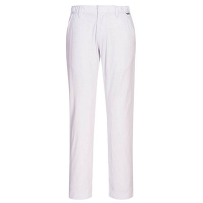 Portwest Stretch Slim Fit Chinos Pants Trousers
