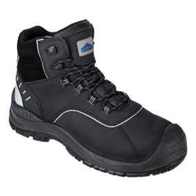 Portwest Unisex Adult Avich Leather Compositelite Safety Boots Black (10.5 UK)
