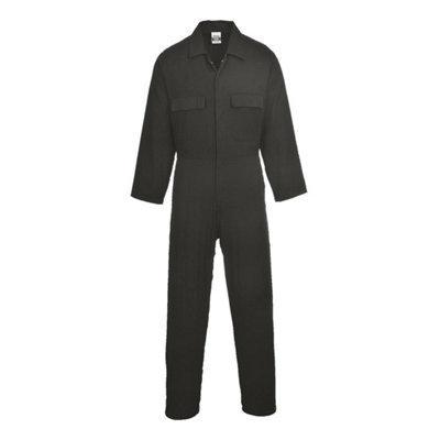 Portwest Euro Work Polykatoen Overall Size: 4XL, Colour: Marine, S999NAR4XL