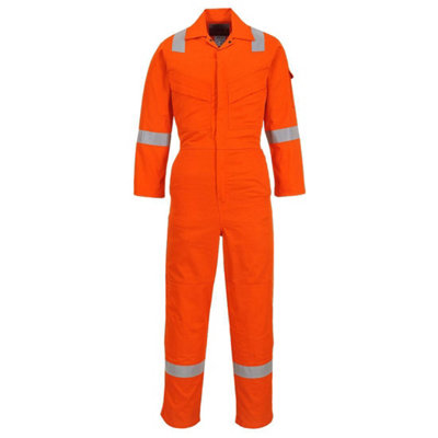 Portwest Unisex Adult Flame Resistant Anti-Static Overalls