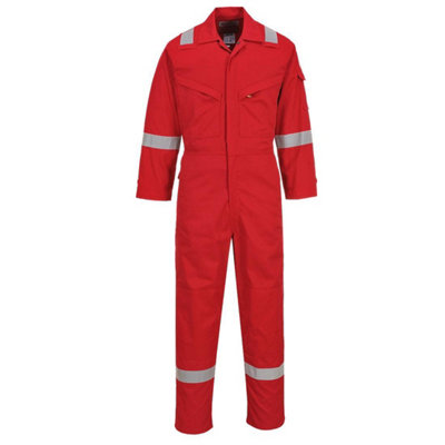 Portwest Unisex Adult Flame Resistant Anti-Static Overalls