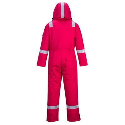Portwest Unisex Adult Flame Resistant Anti-Static Winter Overalls