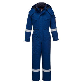 Portwest Unisex Adult Flame Resistant Anti-Static Winter Overalls