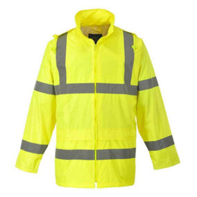 Portwest Unisex Adult Hi-Vis Waterproof Jacket