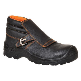 Portwest Unisex Adult Leather Welding Boots Black (6 UK)