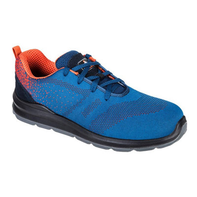 Portwest Unisex Adult Steelite Aire Safety Trainers Blue/Orange (10 UK)