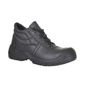Portwest Unisex Adult Steelite Anti Scuff Toe Safety Boots Black (10.5 UK)