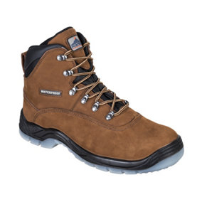 Portwest Unisex Adult Steelite Leather Safety Boots Brown (10.5 UK)