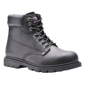 Portwest Unisex Adult Steelite Leather Welted Safety Boots Black (9 UK)