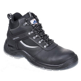 Portwest Unisex Adult Steelite Mustang Leather Safety Boots Black (10 UK)