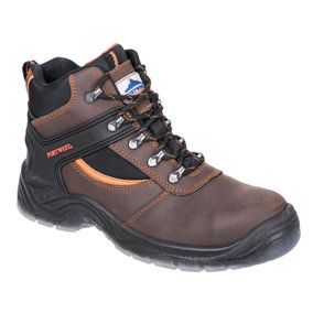 Portwest Unisex Adult Steelite Mustang Leather Safety Boots Brown (3 UK)